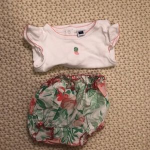 Janie and Jack pinball tropical outfit